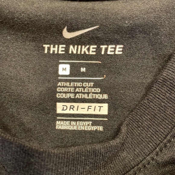 Nike dri-fit tank - athletic cut - black with pink & blue size medium - Picture 4 of 5